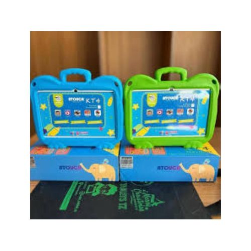 Atouch KT4 7Inch 128/6GB WiFi Kids Early Education Tablet With Free Gifts - Multicolor