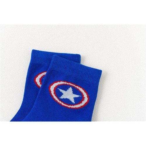 5 Pairs Autumn And Winter Cute Cartoon Kids Socks For Boys