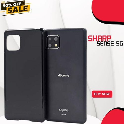 Sharp Aquos Sense 5G Luxury Soft Rubber Liquid Silicone Skin Touch Feel Cover Case Black
