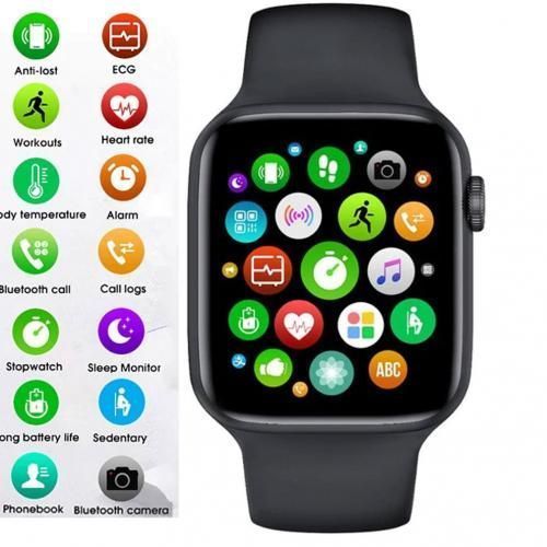 Smart Watch Bluetooth Call with Heart Rate Touchscreen -Pink