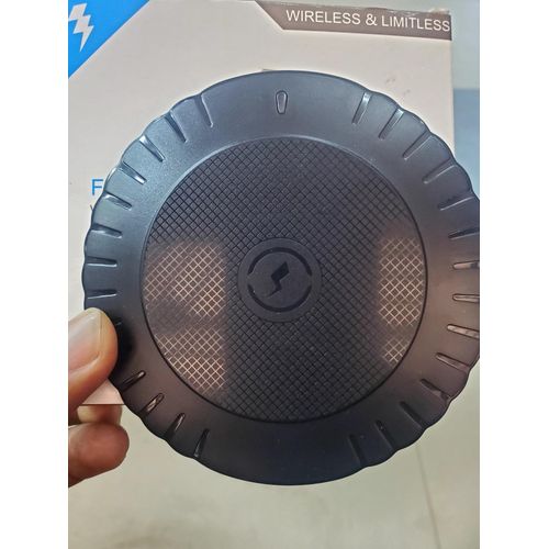 Fantasy Wireless Charger Compatible With Apple, Google, Samsung, HTC, And All Wireless Charging Cellphones -Black