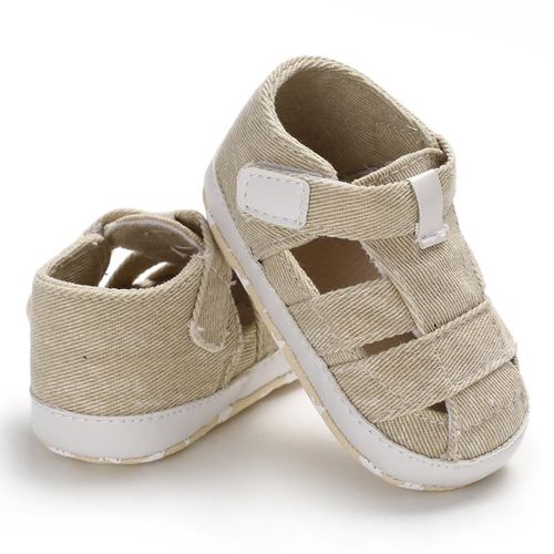 Summer Classic Baby Canvas Shoes For Baby Boys With Soft Soles For Neonatal Comfortable And Breathable Walking Shoes