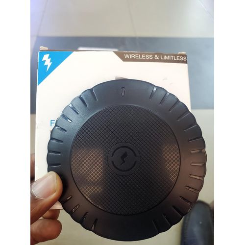 Fantasy Wireless Charger Compatible With Apple, Google, Samsung, HTC, And All Wireless Charging Cellphones -Black