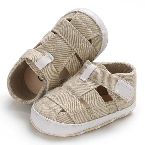Summer Classic Baby Canvas Shoes For Baby Boys With Soft Soles For Neonatal Comfortable And Breathable Walking Shoes