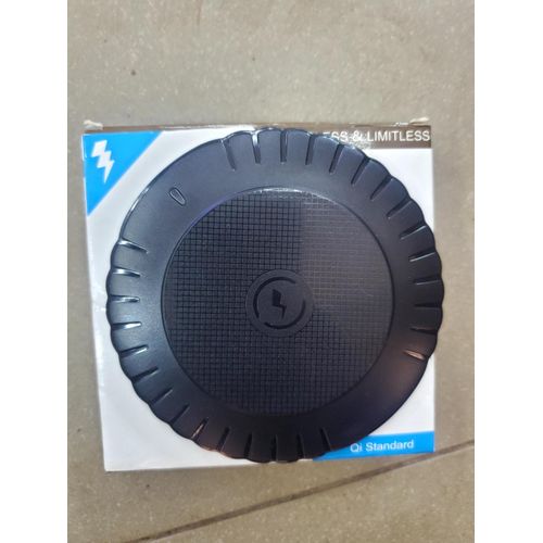 Fantasy Wireless Charger Compatible With Apple, Google, Samsung, HTC, And All Wireless Charging Cellphones -Black