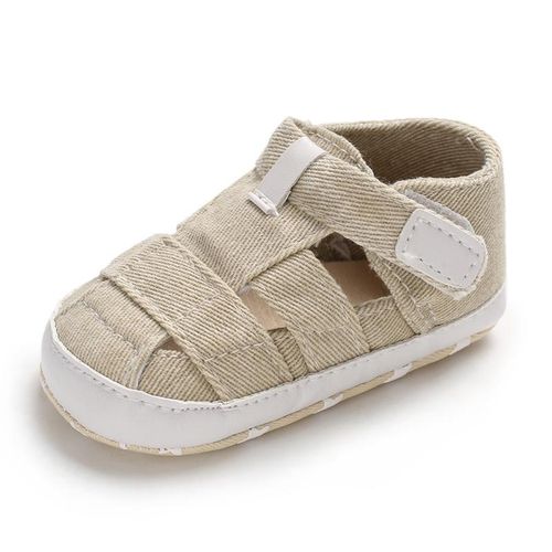 Summer Classic Baby Canvas Shoes For Baby Boys With Soft Soles For Neonatal Comfortable And Breathable Walking Shoes