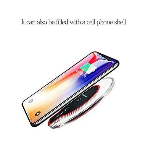 Fantasy Wireless Charger Compatible With Apple, Google, Samsung, HTC, And All Wireless Charging Cellphones -Black