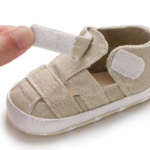 Summer Classic Baby Canvas Shoes For Baby Boys With Soft Soles For Neonatal Comfortable And Breathable Walking Shoes