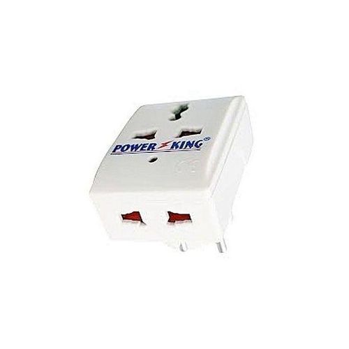 Power King Multi-Plug 3 Sided-White