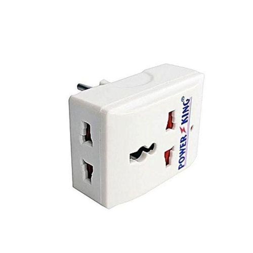 Power King Multi-Plug 3 Sided-White