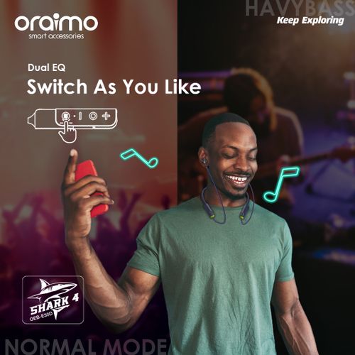 Oraimo Shark 4 Wireless Headphones