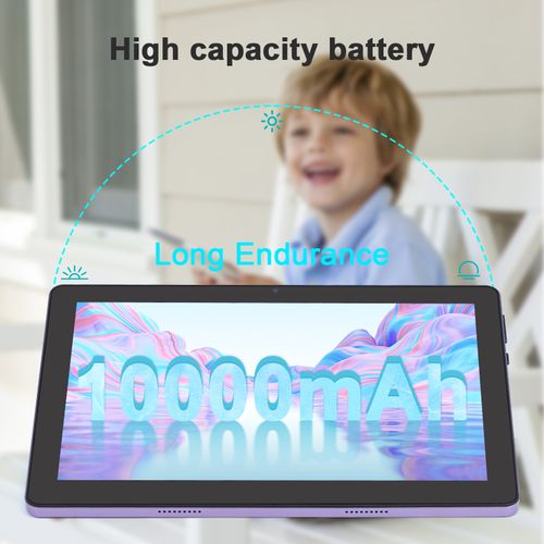 C Idea 10 Inch Tablet, Android 12 Sim 8+512GB/expandable 512GB TF Card, 8+13MP Camera, 10000mAh Battery, Purple