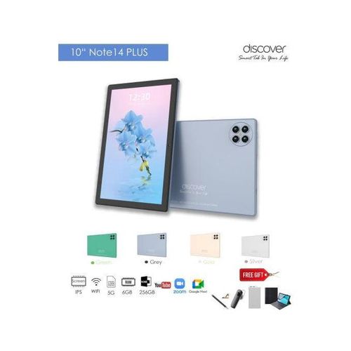 Discovery Note 14 Plus Tablet 10" 5G Dual-SIM 256GB ROM and 6GB RAM - gold
