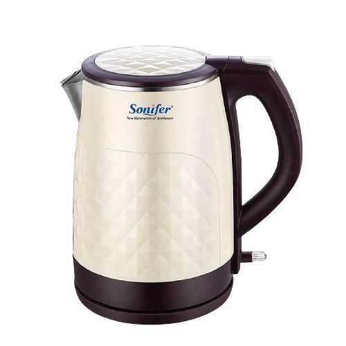 Sonifer Electric Kettle 1.8L - Beige