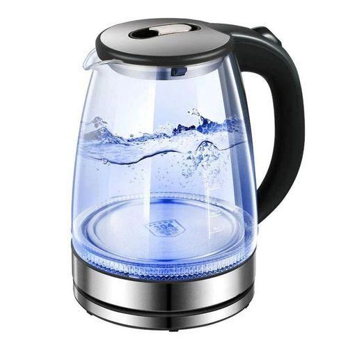 Scarlett Durable Electric Kettle-Black-Silver