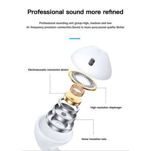 Music Pioneer Handfree In-Ear Ear Pods Excellent Base Classic Sound For All Phones