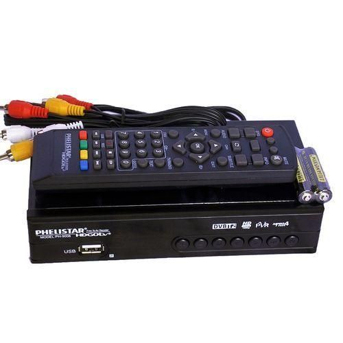 Phelistar High Free To Air Decoder - Black