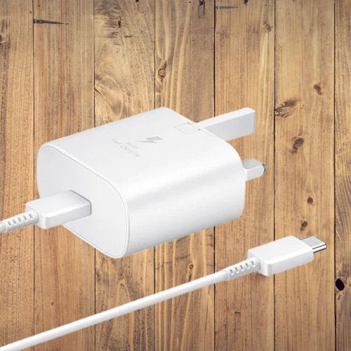 Samsung 25W  USB-C pd Charger Super Fast Charging with Data Cable