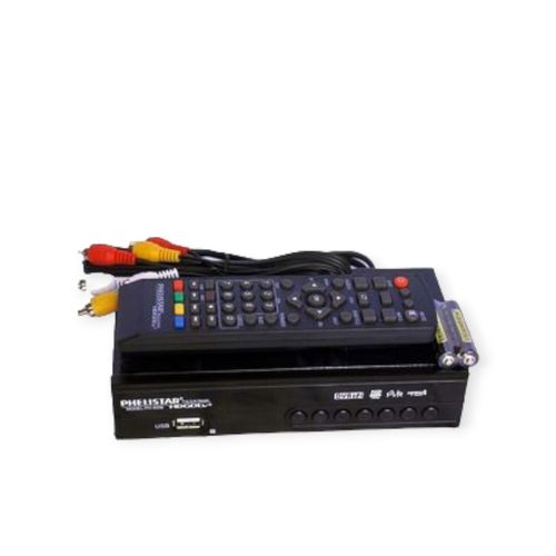 Phelistar High Quality Digital Free To Air Decoder -Black
