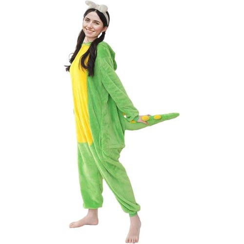 Adult One Piece Night Ware Costume Green