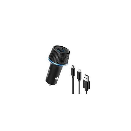 Oraimo Car Phone Charger OCC-21D – Black (1 YR WRNTY)