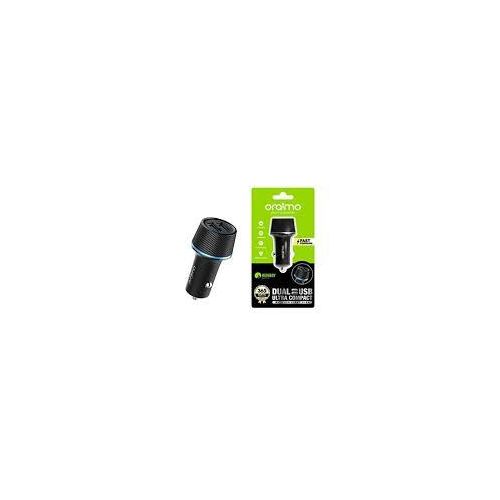 Oraimo Car Phone Charger OCC-21D – Black (1 YR WRNTY)