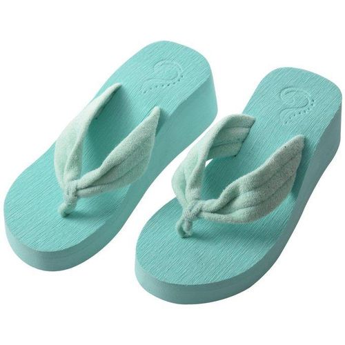 915 Generation Women's beach sandals Wedges Plateau slippers Thong Flip