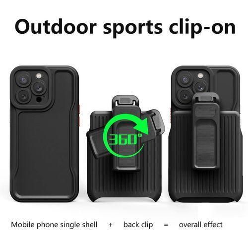 Apple IPhone 15 14 13 12 11 Pro Max Case With Kickstand Belt Clip Holster Cover, IPhone 15 14 13 12 11 Pro Max Phone Case, Heavy Duty 3 Layers Shockproof Full Body Rugged Hybrid Case For IPhone 15 Pro Max 6.7
