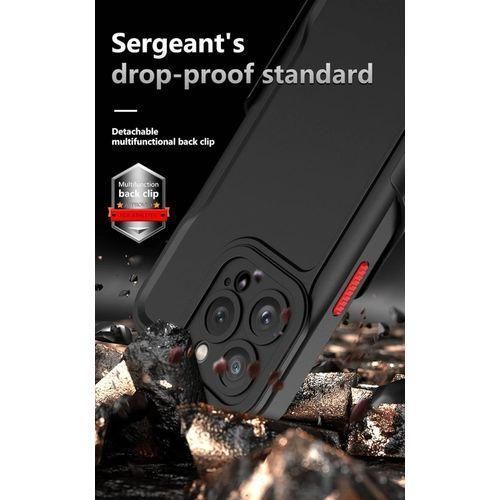 Apple IPhone 15 14 13 12 11 Pro Max Case With Kickstand Belt Clip Holster Cover, IPhone 15 14 13 12 11 Pro Max Phone Case, Heavy Duty 3 Layers Shockproof Full Body Rugged Hybrid Case For IPhone 15 Pro Max 6.7