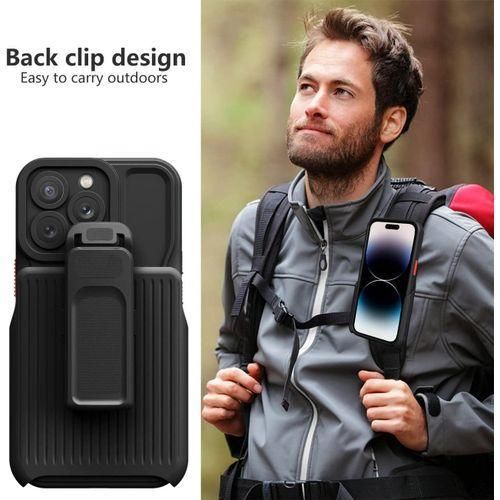 Apple IPhone 15 14 13 12 11 Pro Max Case With Kickstand Belt Clip Holster Cover, IPhone 15 14 13 12 11 Pro Max Phone Case, Heavy Duty 3 Layers Shockproof Full Body Rugged Hybrid Case For IPhone 15 Pro Max 6.7