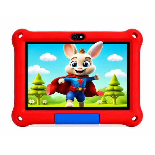 BEBE TAB 7inch 128/4GB Wifi Kids Tablet With Free Gifts - Pink/Yellow