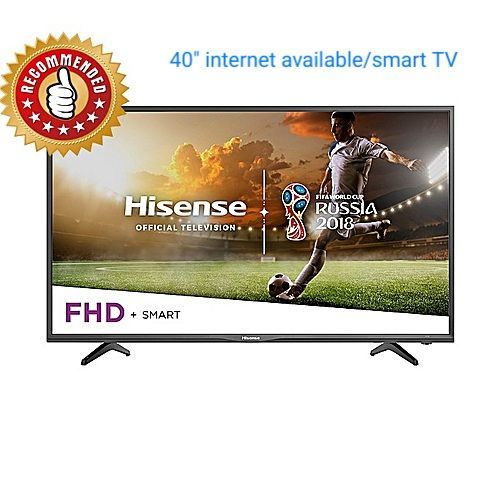 Hisense 40" Smart Digital TV With YouTube,Netflix e.t.c - Black