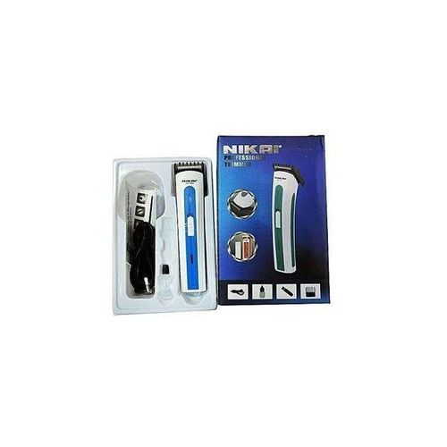 Nikai Premium Rechargeable Beard Clipper /Trimmer - White