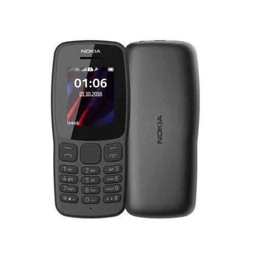 Nokia  105 DS 1.8'' Dual Sim, FM Radio, Torch Light, 800MAH New Edition