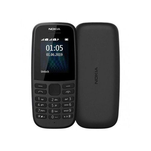 Nokia  105 DS 1.8'' Dual Sim, FM Radio, Torch Light, 800MAH New Edition