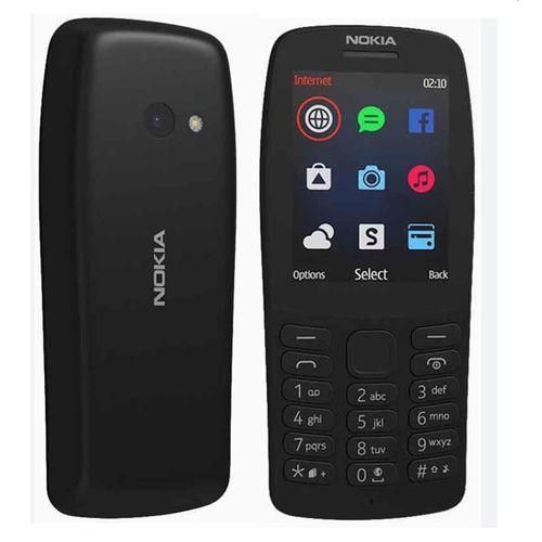 Nokia 210 Dual Sim - Flash Camera, Torch, FM Radio -Black
