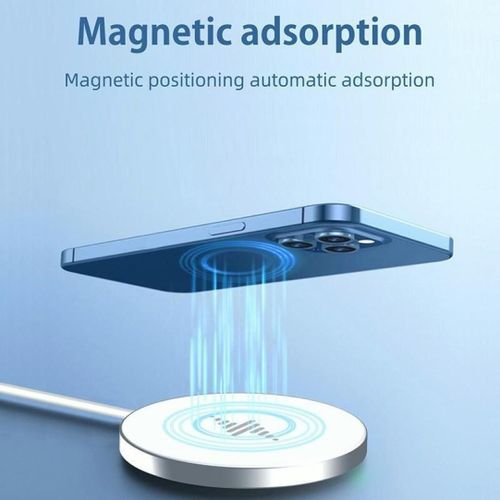 Universal Iphone MagSafe Wireless Charger With 25w USB-C Adopter And Quick Charge Magnetic Technology