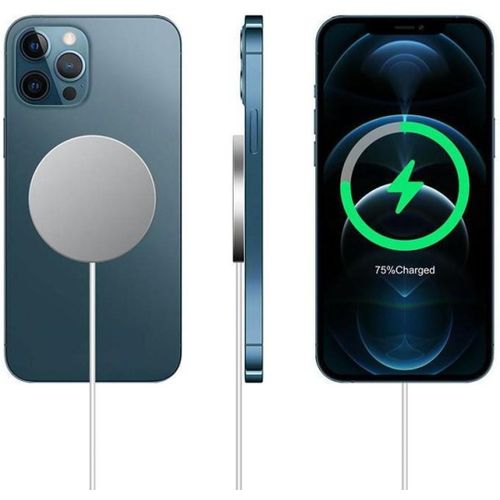 Universal Iphone MagSafe Wireless Charger With 25w USB-C Adopter And Quick Charge Magnetic Technology