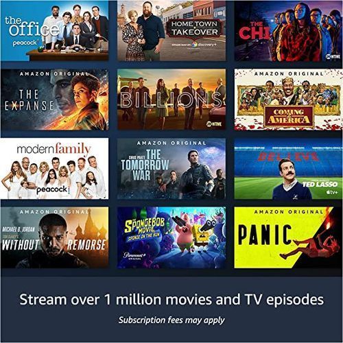 Fire TV Stick Lite with Alexa Voice Remote Lite HD streaming Device - Black