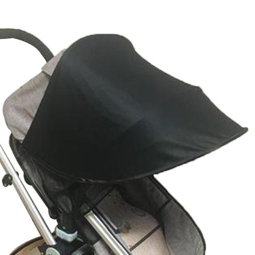 Portable Stroller Awning Universal Adjustable Sunshade Accessories Suitable for Outdoor Camping Shopping New,Black NO5111