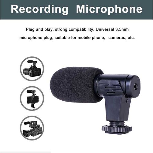 Portable Shooting Live Streaming Set With Stand Microphone And Fill Light