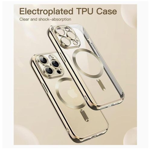Apple IPhone 11 12 13 14 15 And Pro Max Series Transparent Thick Shock Proof Soft Phone Case For IPhone Cover, IPhone 15 14 13 12 11 Pro Max Phone Case, Heavy Duty 3 Layers Shockproof Full Body Rugged Hybrid Case For IPhone 15 Pro Max Gold
