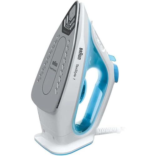 Braun TexStyle 1 Steam iron 2000W with rapid heat up SI1050BL- White/Blue(1 YR WRTY)