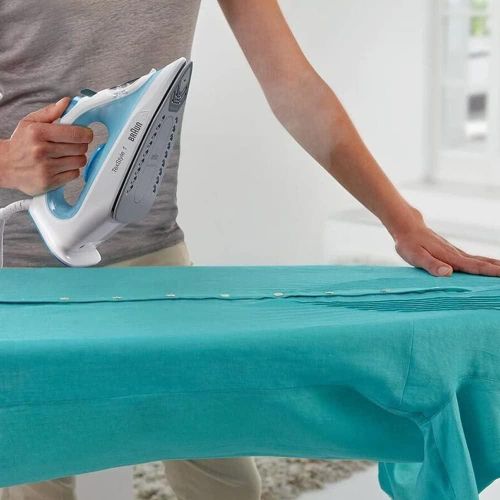 Braun TexStyle 1 Steam iron 2000W with rapid heat up SI1050BL- White/Blue(1 YR WRTY)