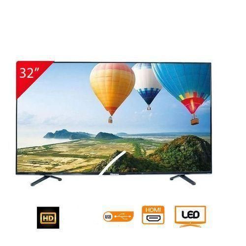 Hisense 32" 2024 Frameless LED TV With Inbuilt Decoder - Black