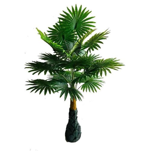 lastic Artificial Palm Tree Plant Real Touch Plant Green