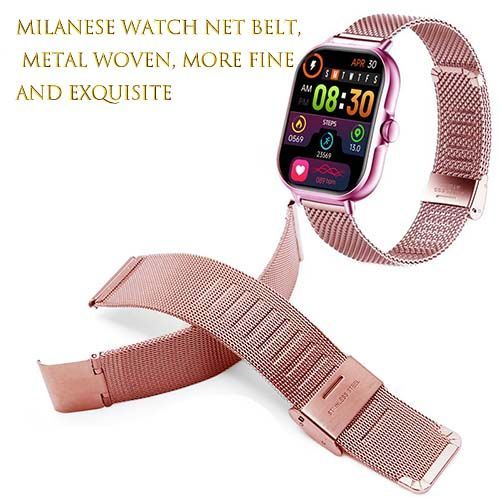 2.09 Smart Watch Full Touch Screen - Business Pink Purple