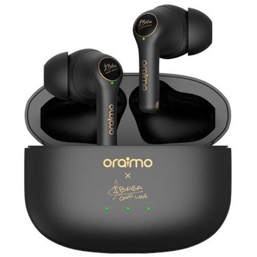 Oraimo FreePods-3c BT5.2 Wireless Stereo Earbuds - Black
