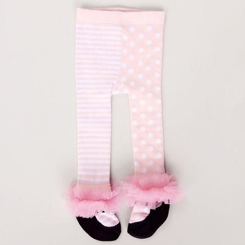 Sweet Princess Little Girl Pantyhose Cute Stripe Baby Tights