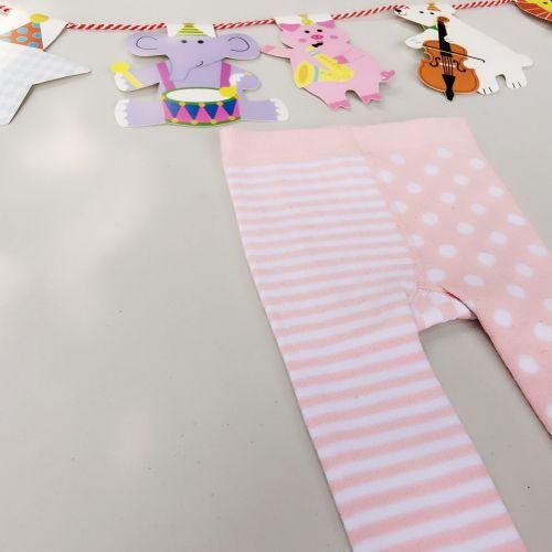 Sweet Princess Little Girl Pantyhose Cute Stripe Baby Tights